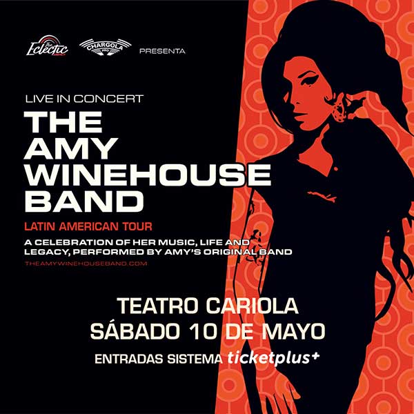 Teatro Cariola Oficial | The Amy Winehouse Band | 10 de Mayo de 2025.