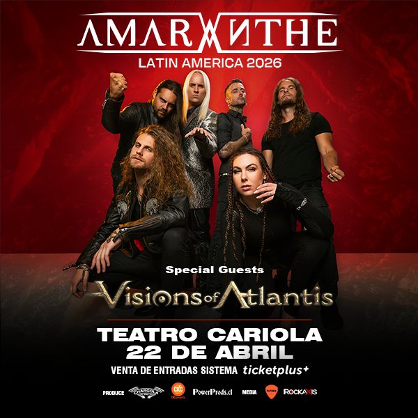 Amaranthe & Visions of Atlantis – Latin America Tour 2026